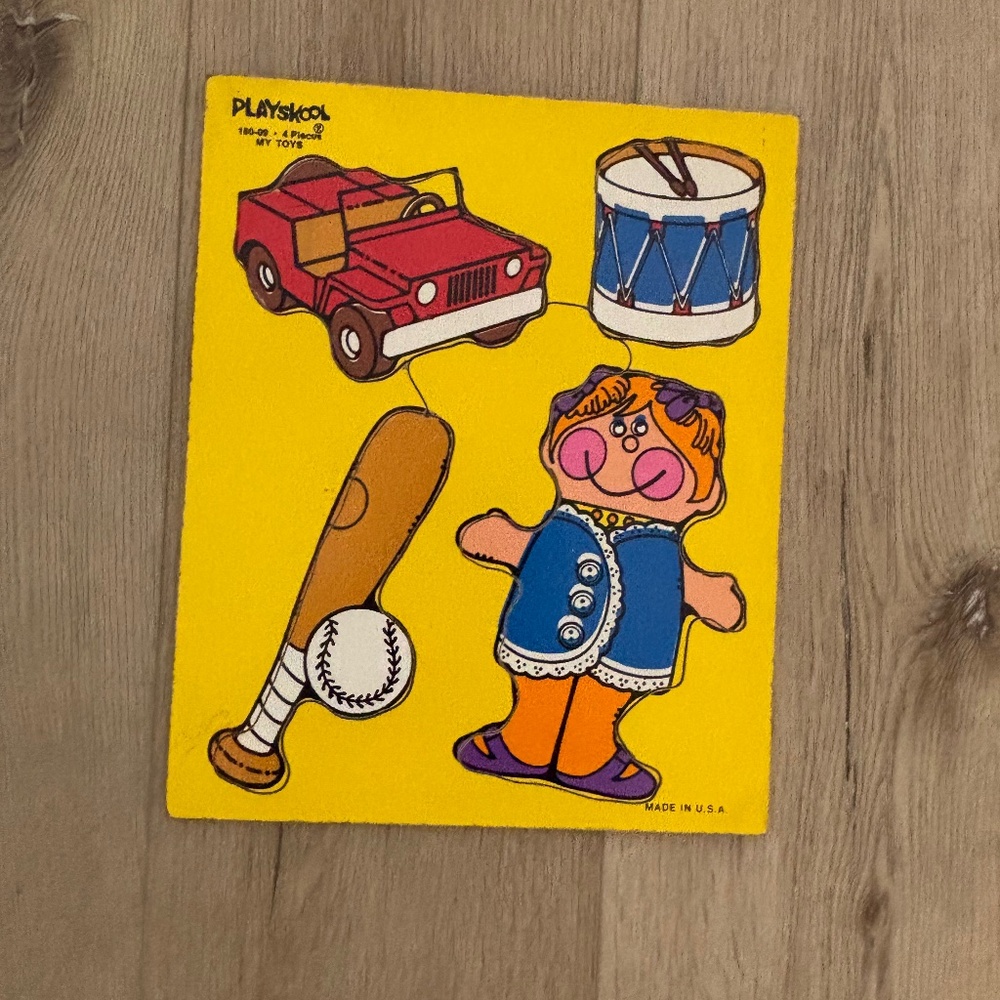 Vintage Playskool puzzle